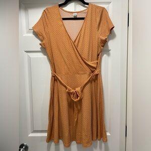 Cute spring/summer wrap dress